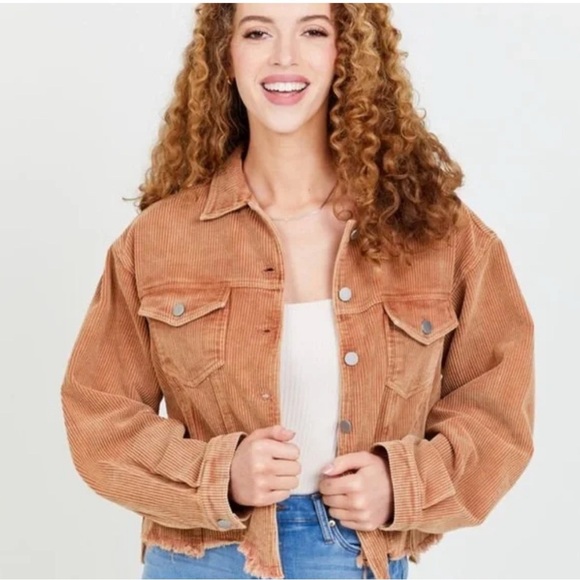 VICI Distressed Corduroy Jacket | Small - Picture 4 of 5